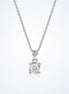 Luna Swirl Pendant Necklace