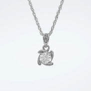 Luna Swirl Pendant Necklace