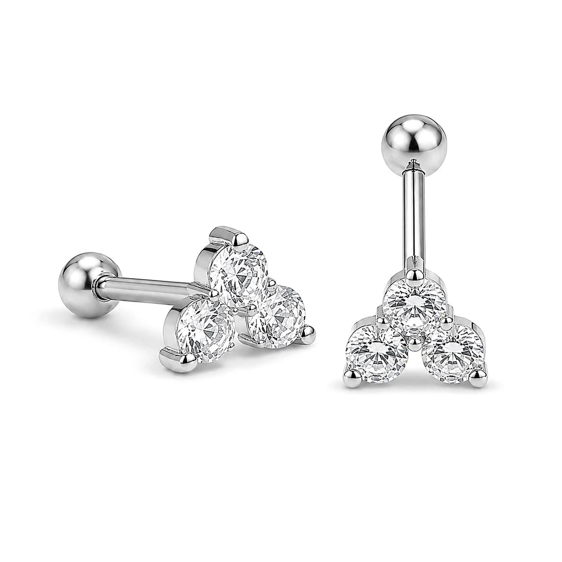 Nova Trio Screw Back Studs