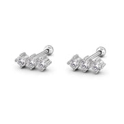 Trinity Spark Screw Back Studs