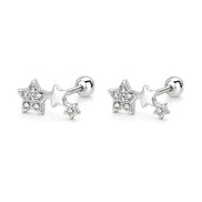 Celestial Trio Screw Back Studs