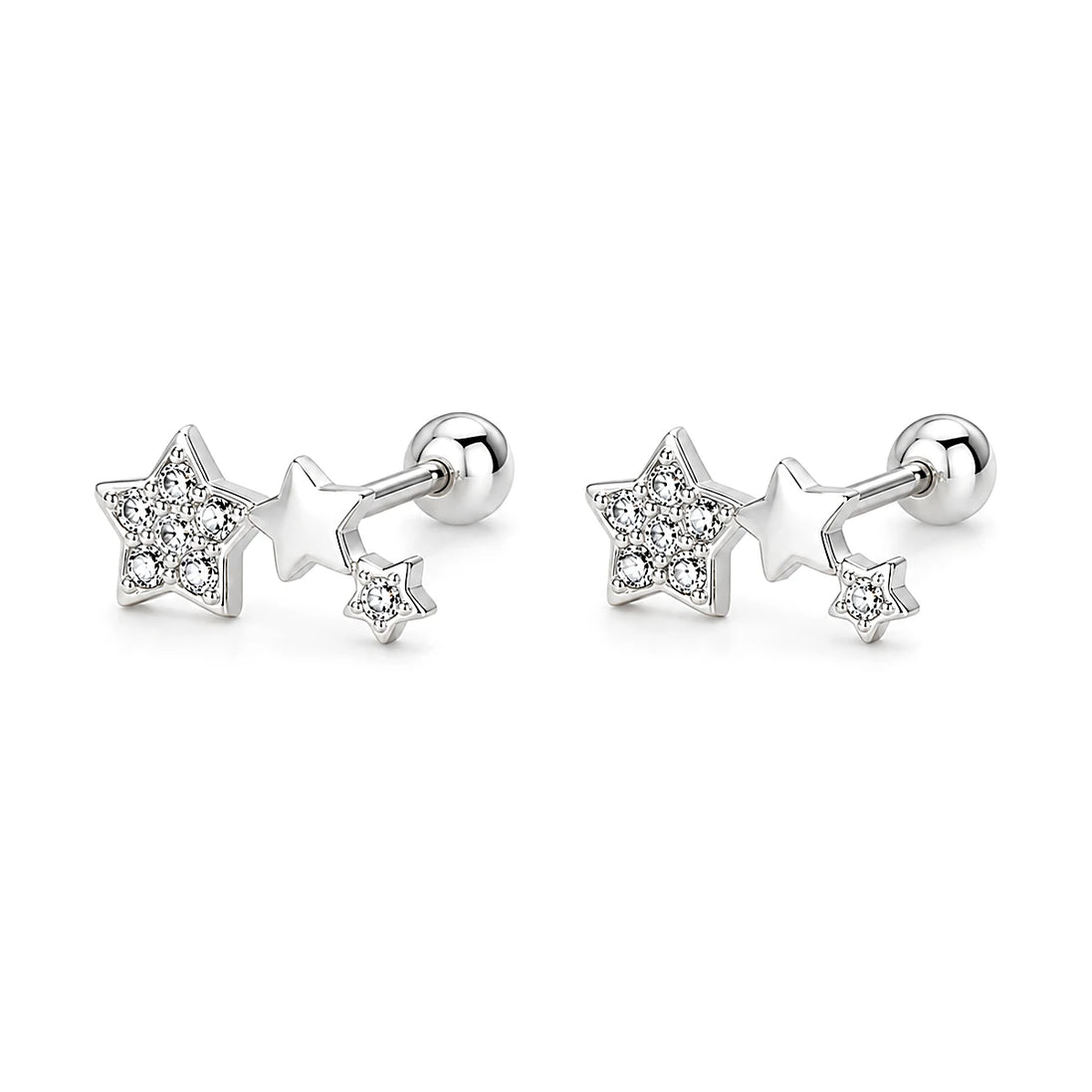 Celestial Trio Screw Back Studs