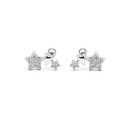 Celestial Trio Screw Back Studs