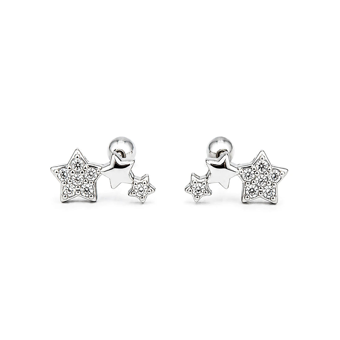 Celestial Trio Screw Back Studs