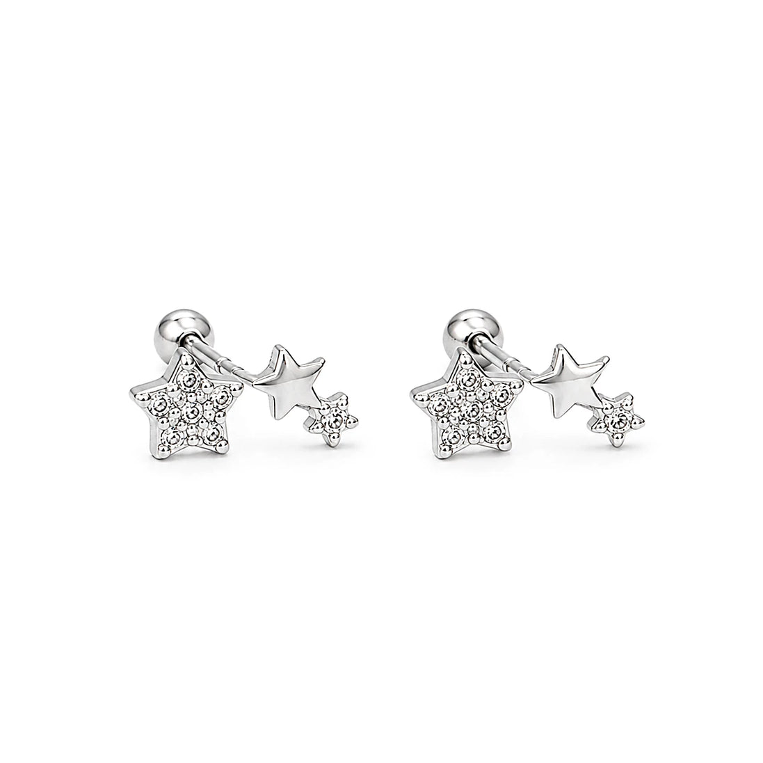 Celestial Trio Screw Back Studs