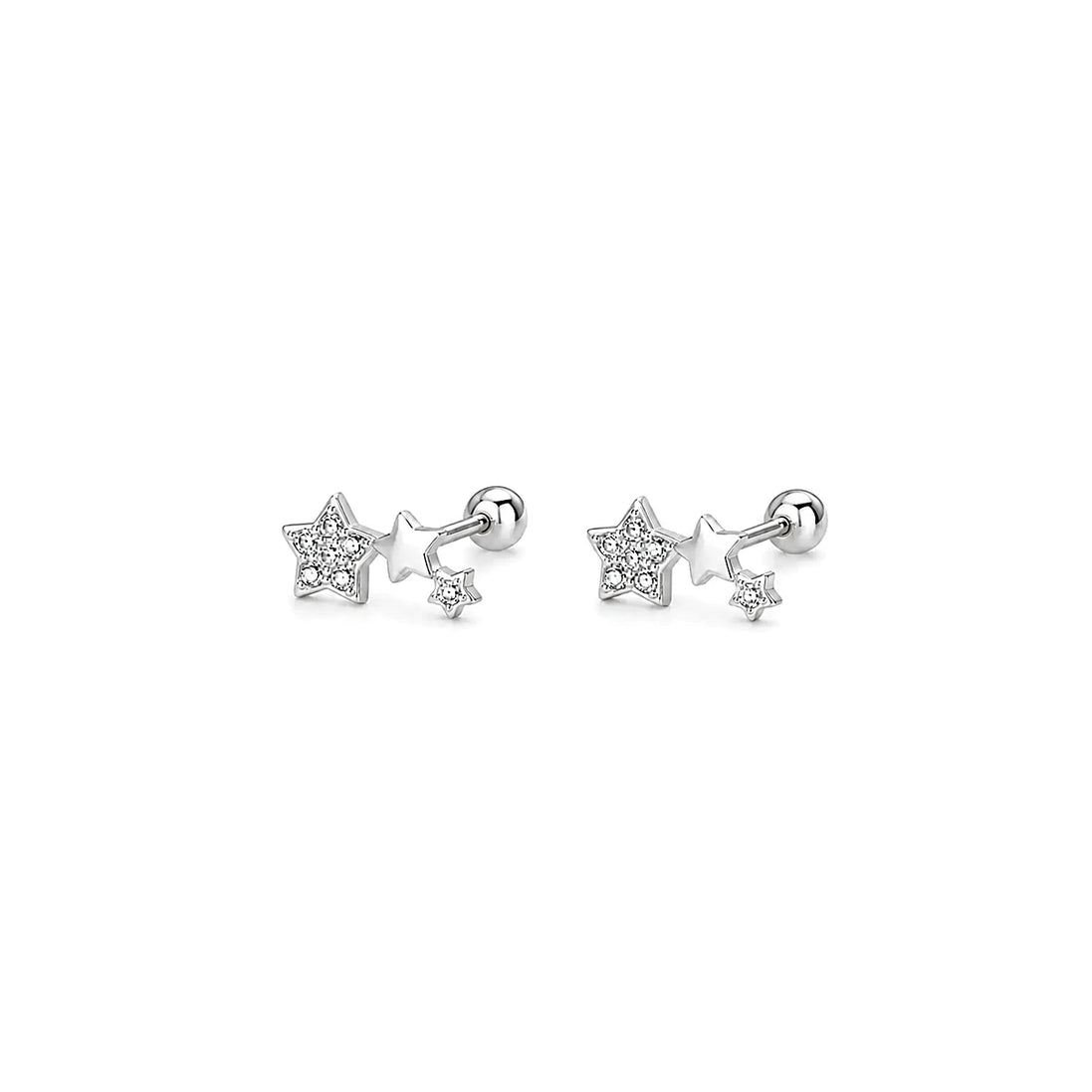 Celestial Trio Screw Back Studs