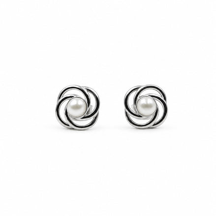 Celeste Freshwater Pearl Stud Earrings