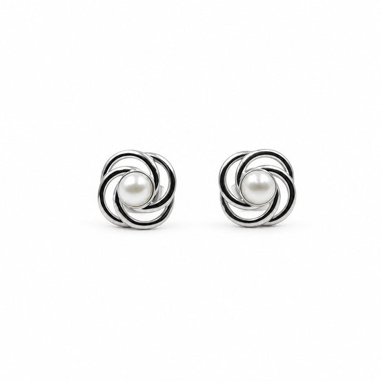 Celeste Freshwater Pearl Stud Earrings