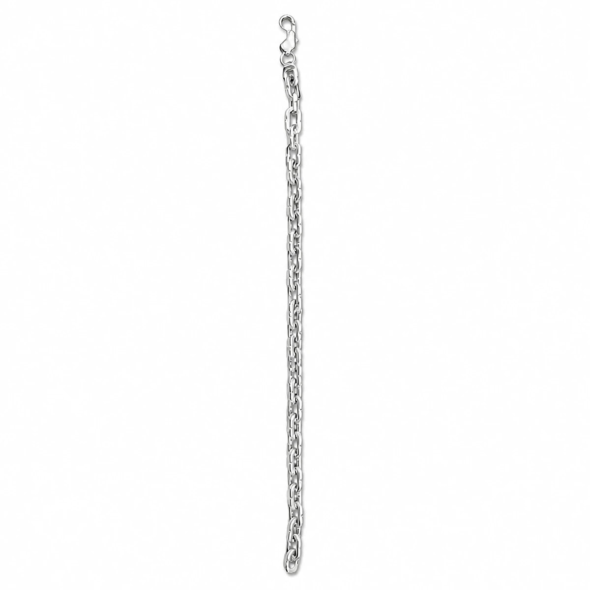 Classic Silver Box Link Bracelet