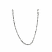 Classic Silver Box Link Bracelet