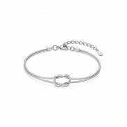 Infinity Knot Silver Rakhi