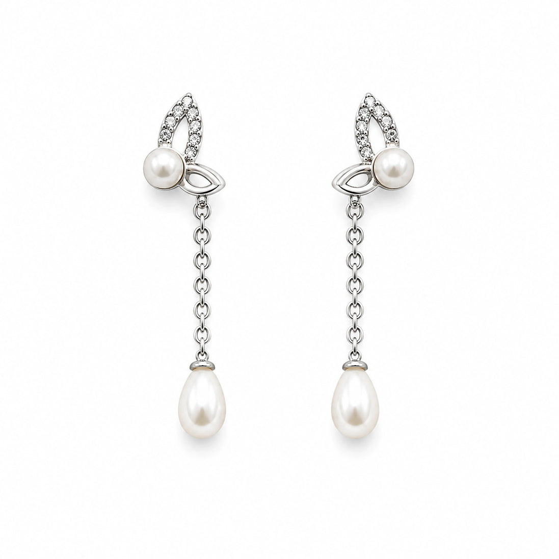 Opaline Butterfly Pearl Jewelry Set