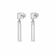 Linear Grace Drop Earrings