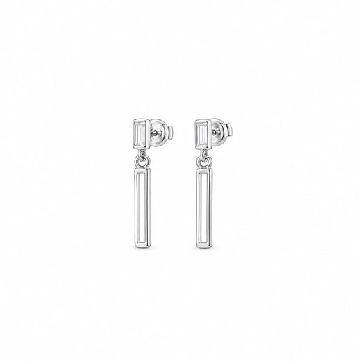Linear Grace Drop Earrings