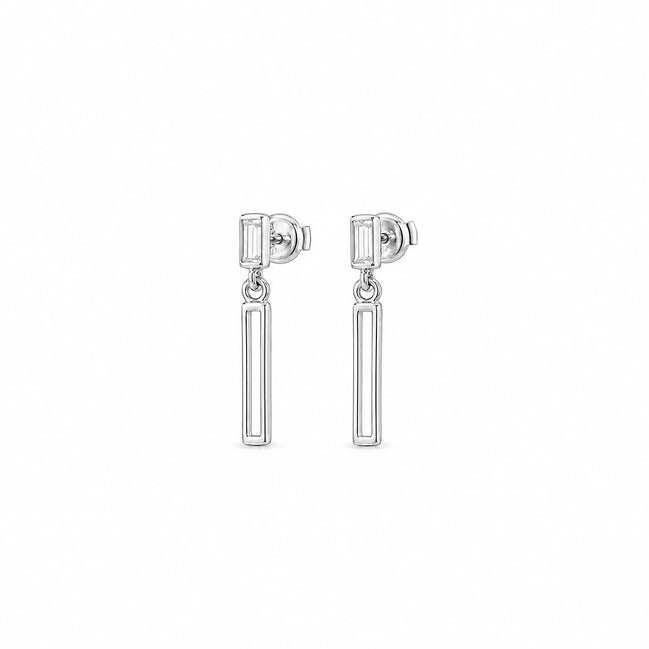 Linear Grace Drop Earrings