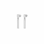 Linear Grace Drop Earrings