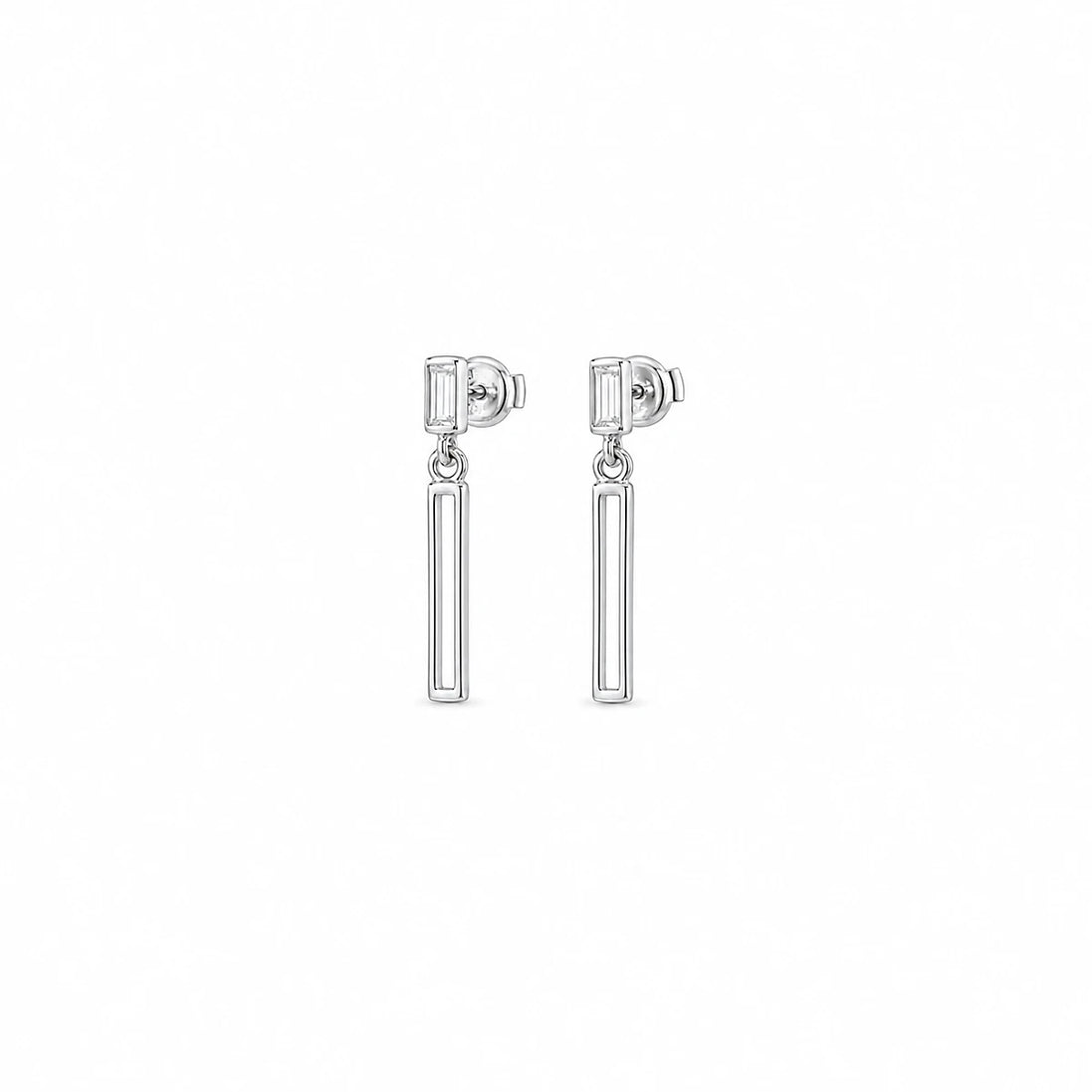 Linear Grace Drop Earrings