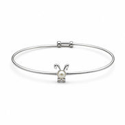 Bunny Pearl Adjustable Kids Bracelet