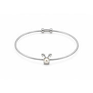 Bunny Pearl Adjustable Kids Bracelet