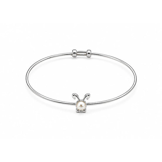 Bunny Pearl Adjustable Kids Bracelet