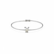 Bunny Pearl Adjustable Kids Bracelet
