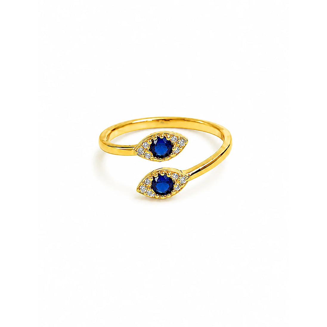 Azure Marquise Open Ring