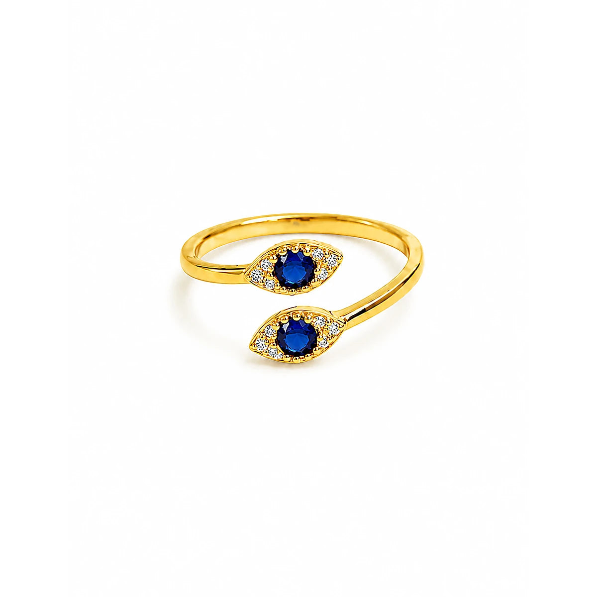 Azure Marquise Open Ring