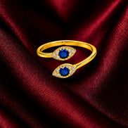 Azure Marquise Open Ring