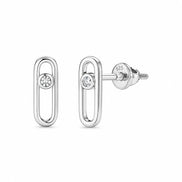 Orbit Spark Stud Earrings