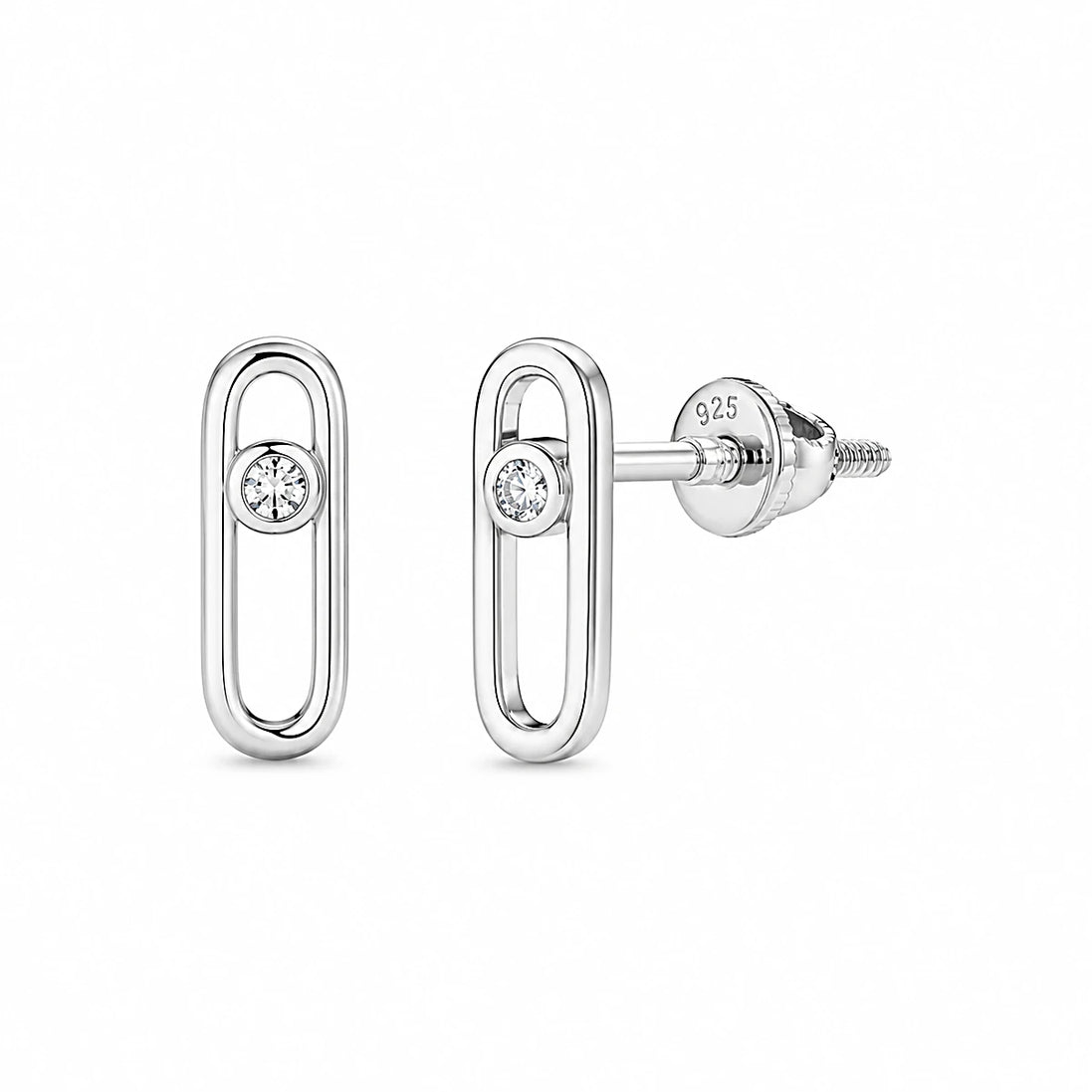 Orbit Spark Stud Earrings