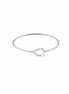 Pearl Infinity Twist Cuff Bracelet