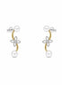 Pearl Bloom Duo Stud Earrings