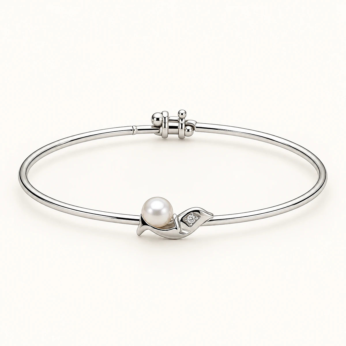Little Pearl Leaf Bracelet