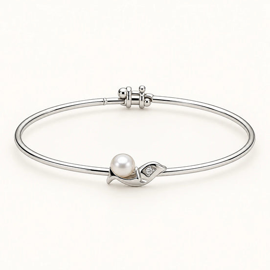 Little Pearl Leaf Bracelet