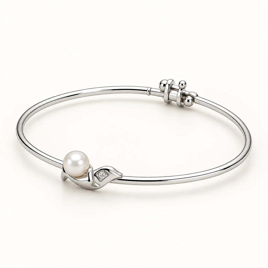 Little Pearl Leaf Bracelet