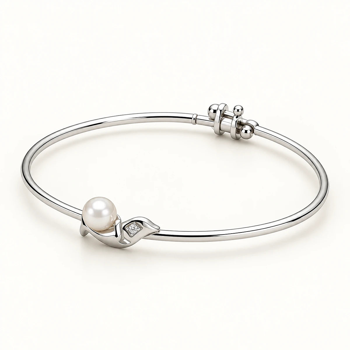 Little Pearl Leaf Bracelet