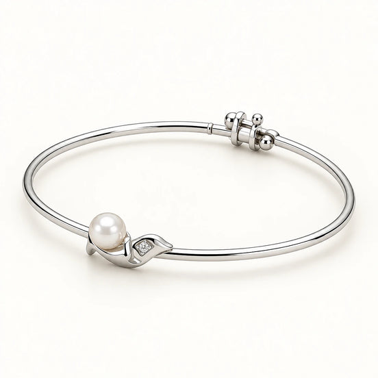 Little Pearl Leaf Bracelet