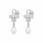 Aurora Pearl Drop Earrings