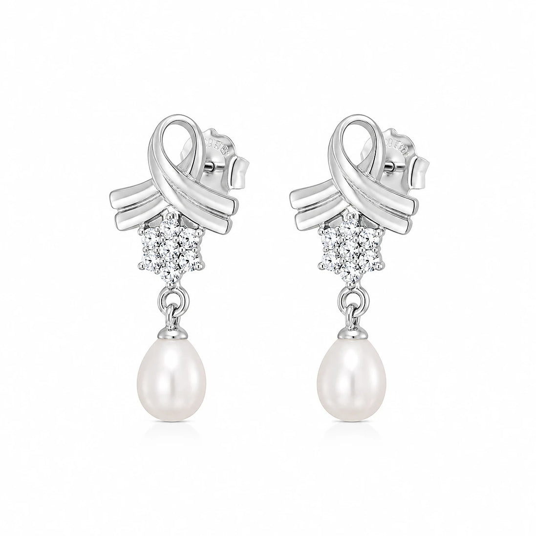 Aurora Pearl Drop Earrings