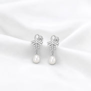 Aurora Pearl Drop Earrings