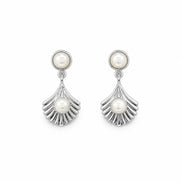 Pearl Shell Drop Earrings