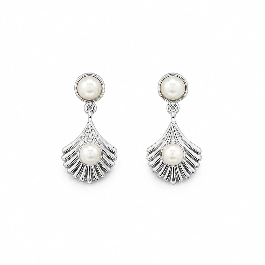 Pearl Shell Drop Earrings