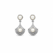 Pearl Shell Drop Earrings