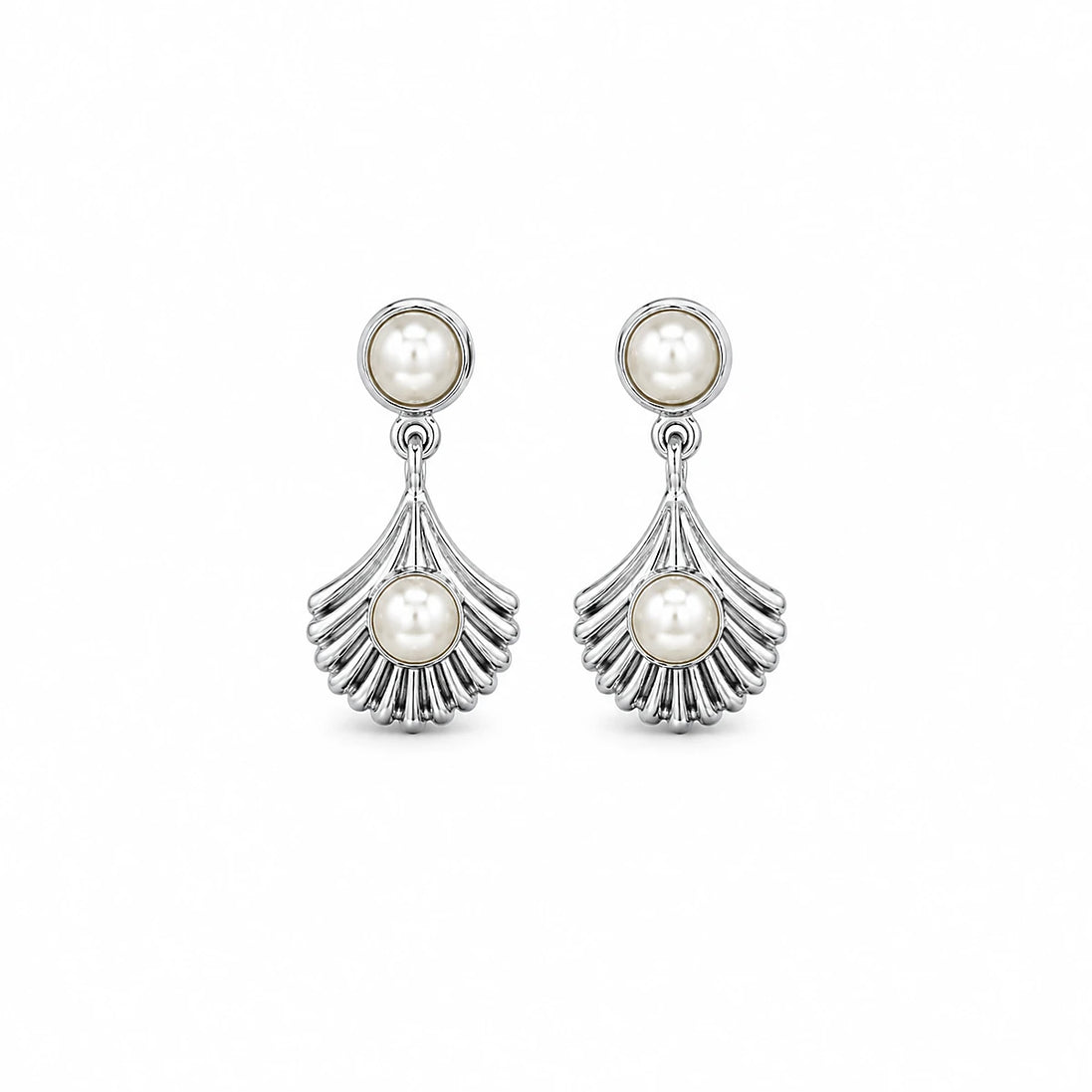 Pearl Shell Drop Earrings
