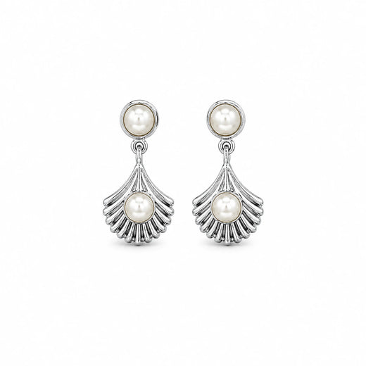 Pearl Shell Drop Earrings
