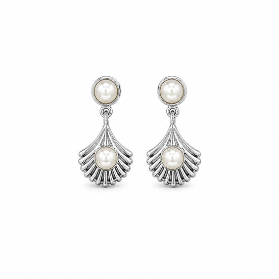 Pearl Shell Drop Earrings