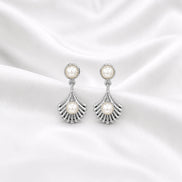 Pearl Shell Drop Earrings