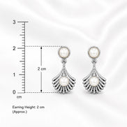 Pearl Shell Drop Earrings