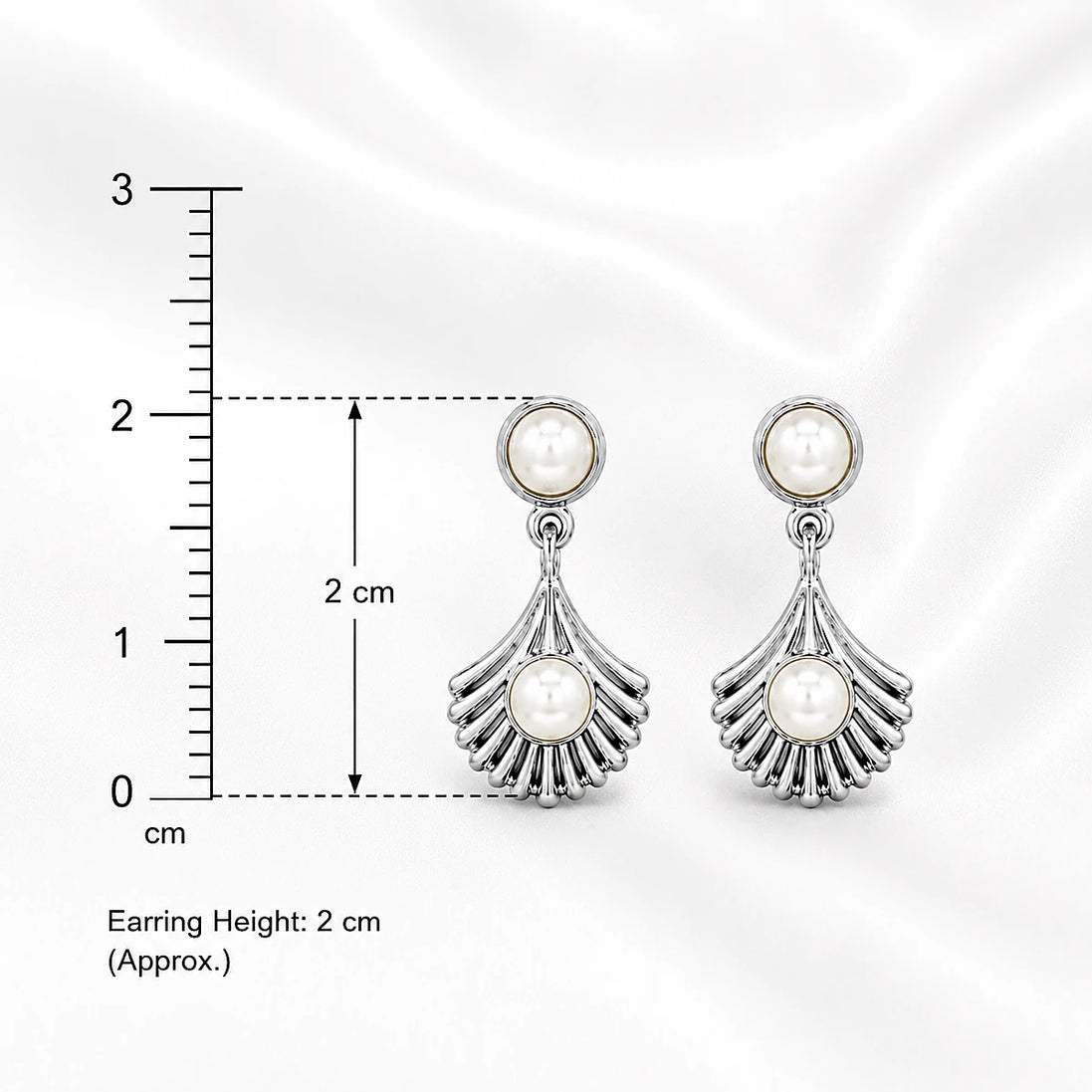 Pearl Shell Drop Earrings