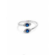Azure Marquise Open Ring
